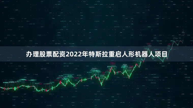 办理股票配资2022年特斯拉重启人形机器人项目
