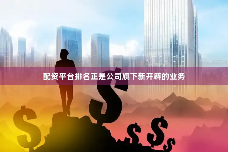 配资平台排名正是公司旗下新开辟的业务
