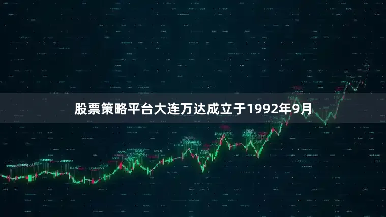 股票策略平台大连万达成立于1992年9月